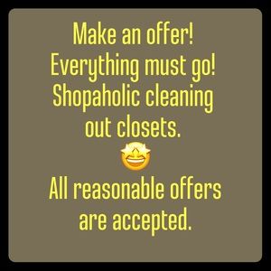 Let’s make some deals! Everything must go!